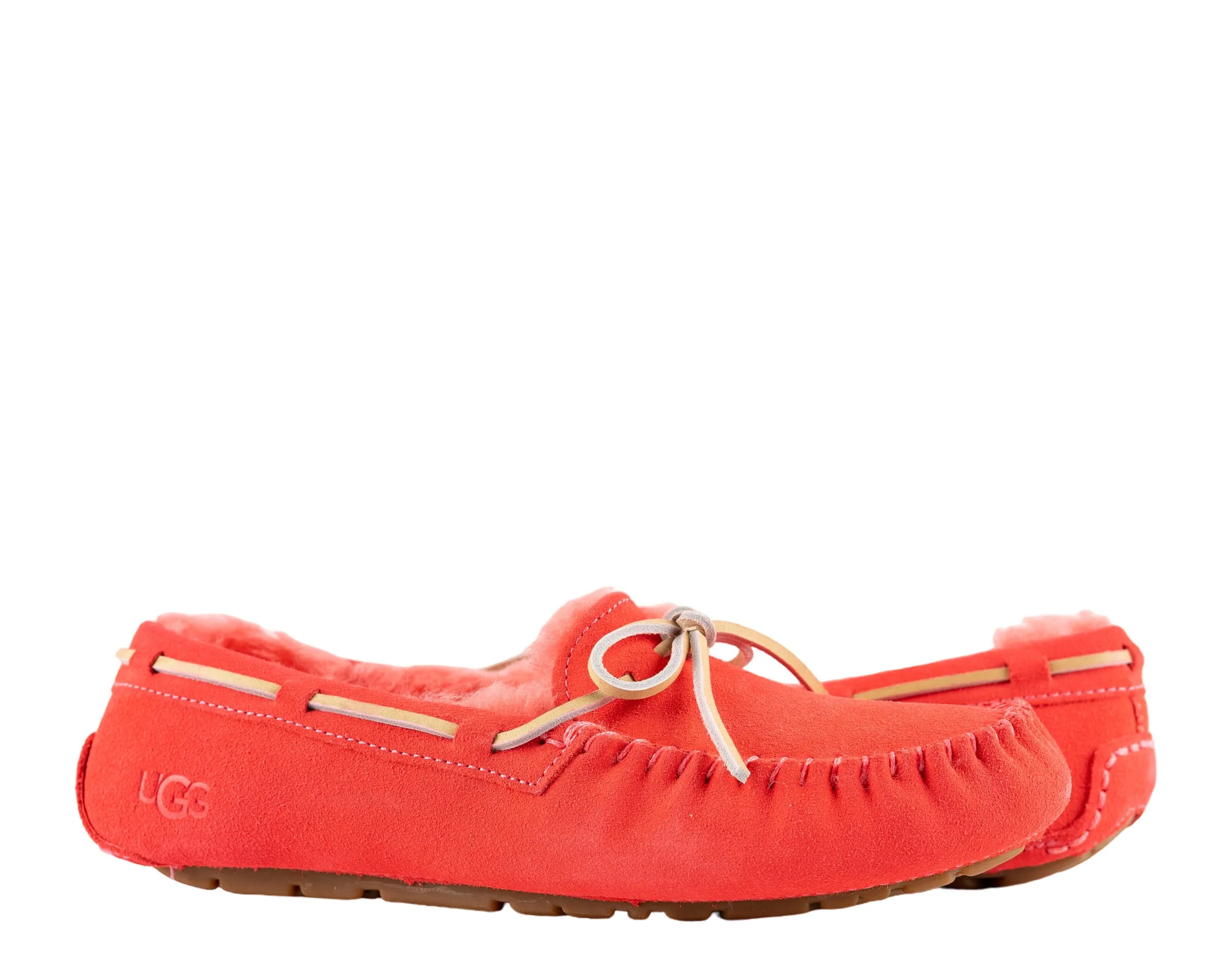 UGG Australia Dakota Nantucket Coral Women's Moccasin Slippers 1107949-NTCR Work Ready Weekend Style