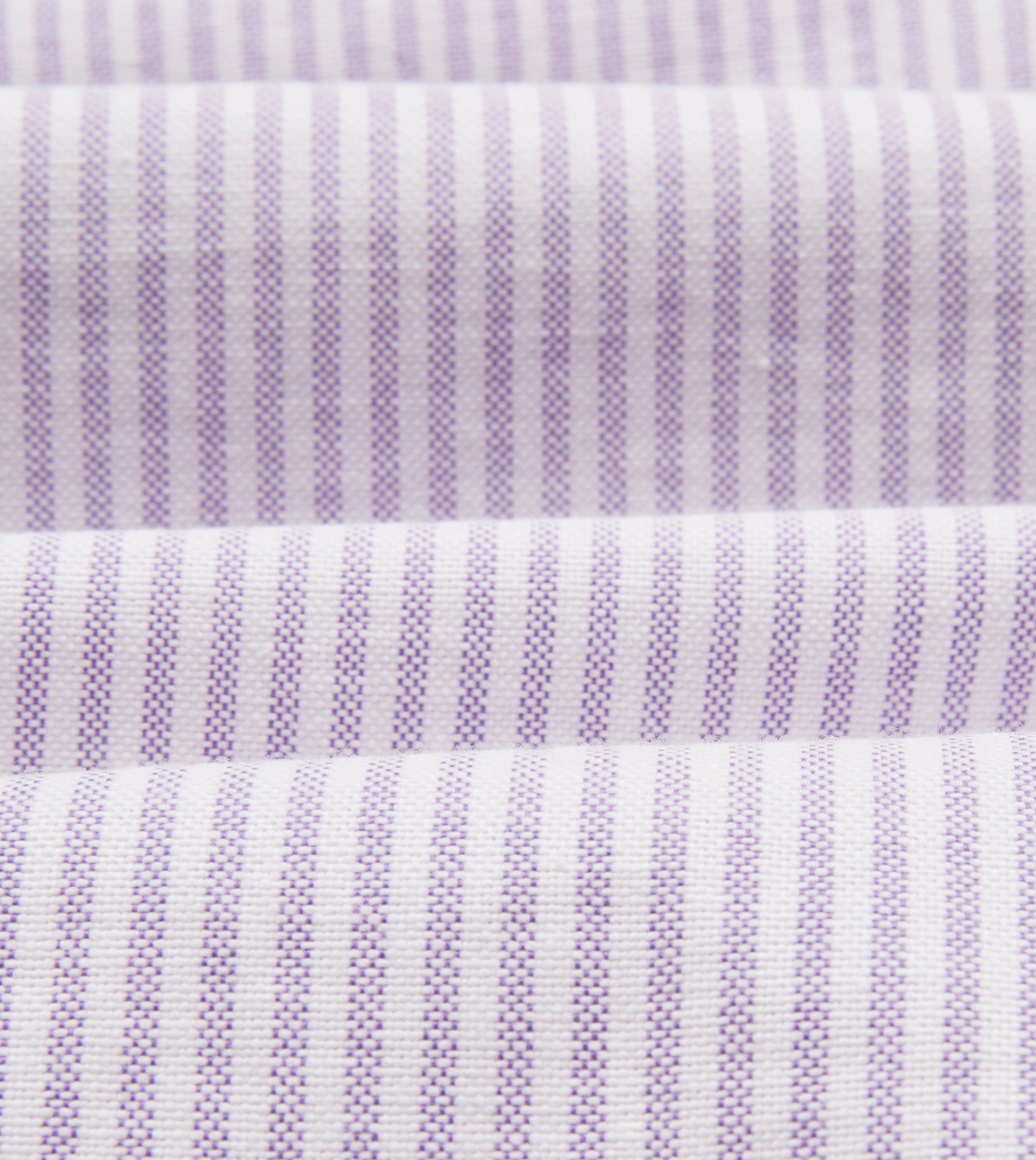 Gift Idea Special Occasion Lilac Ticking Stripe Cotton Oxford Cloth Button-Down Shirt