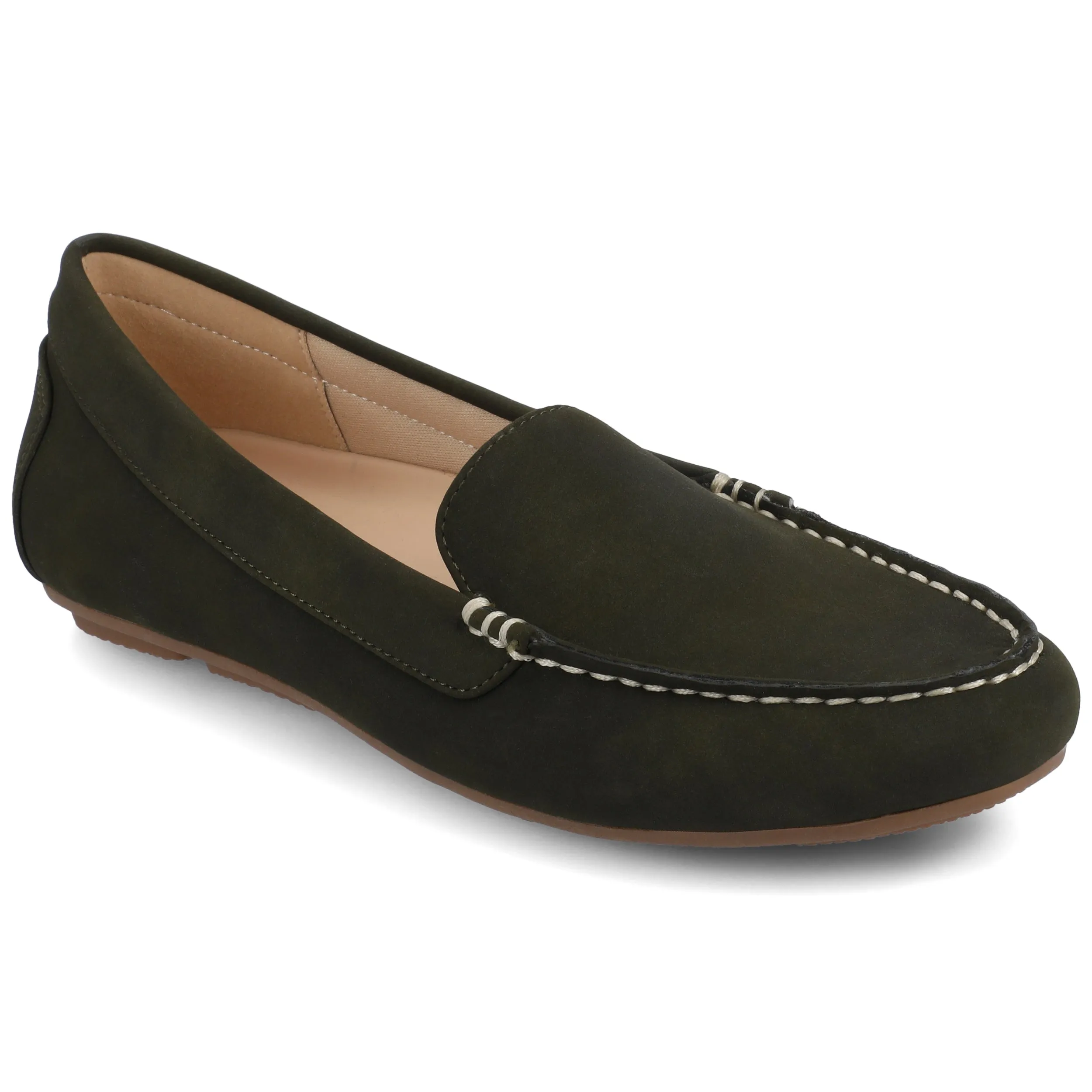 Journee Womens Oreta Medium and Wide Width Driving Loafer Practical Wear Urban Day