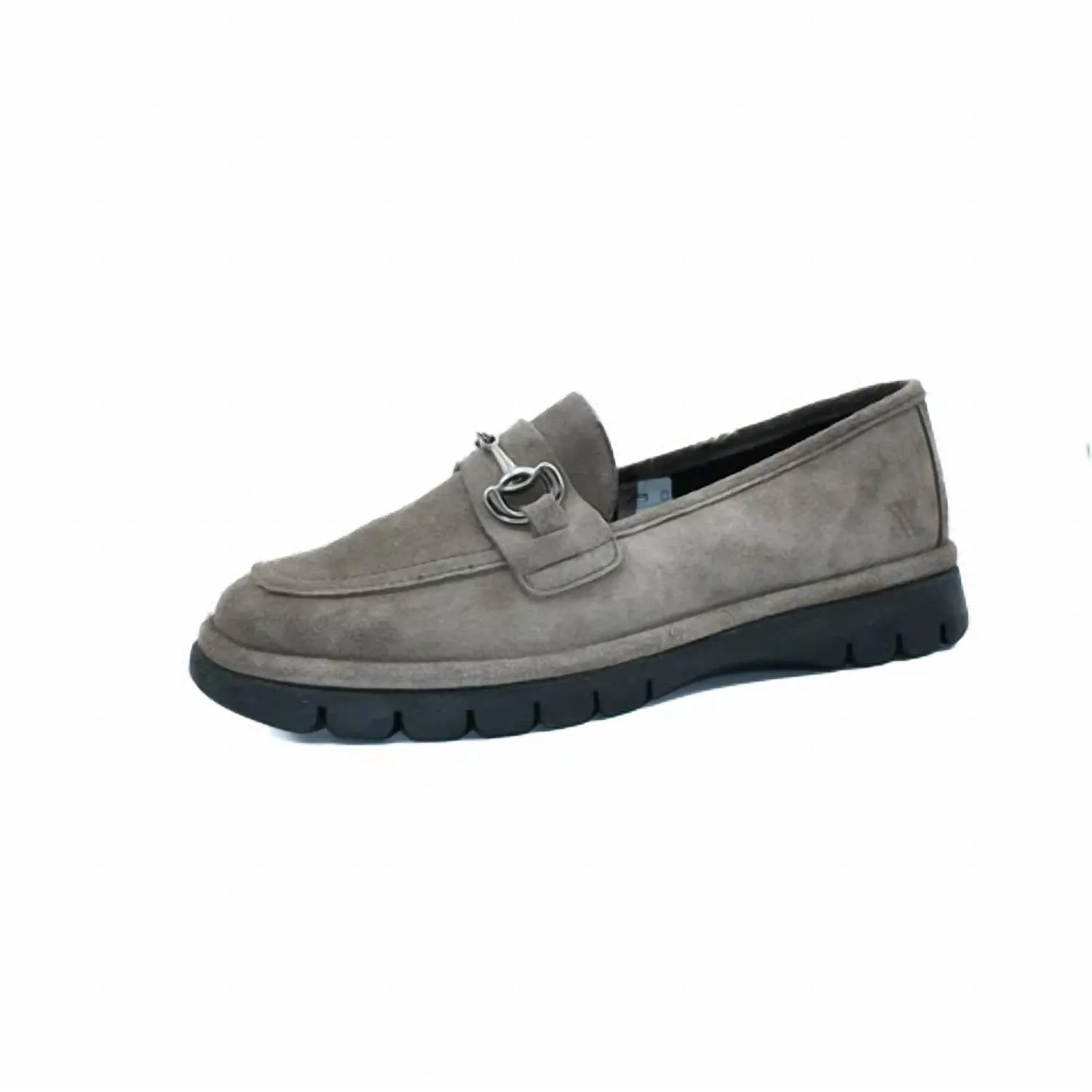 Path Power Women's Chic Too Loafers In Grafite Suede