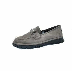 Path Power Women's Chic Too Loafers In Grafite Suede