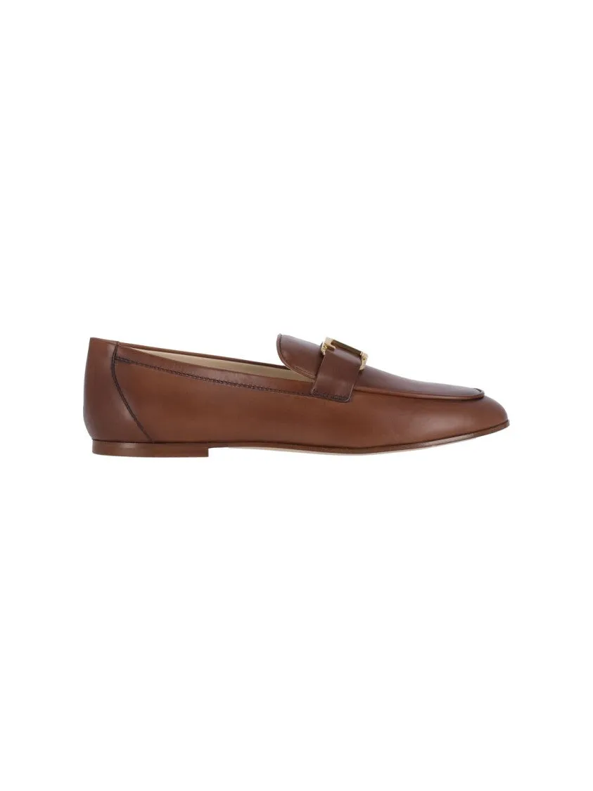 T Timeless" Loafers Brown Everyday Comfort Footwear