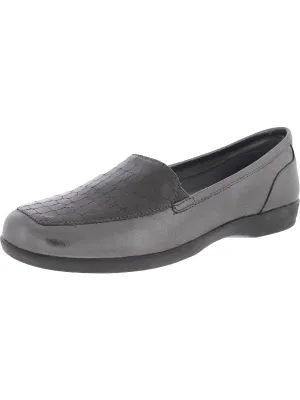Classic Everyday Wear Travel Shoes Devitt 10 Womens Leather Slip On Loafers
