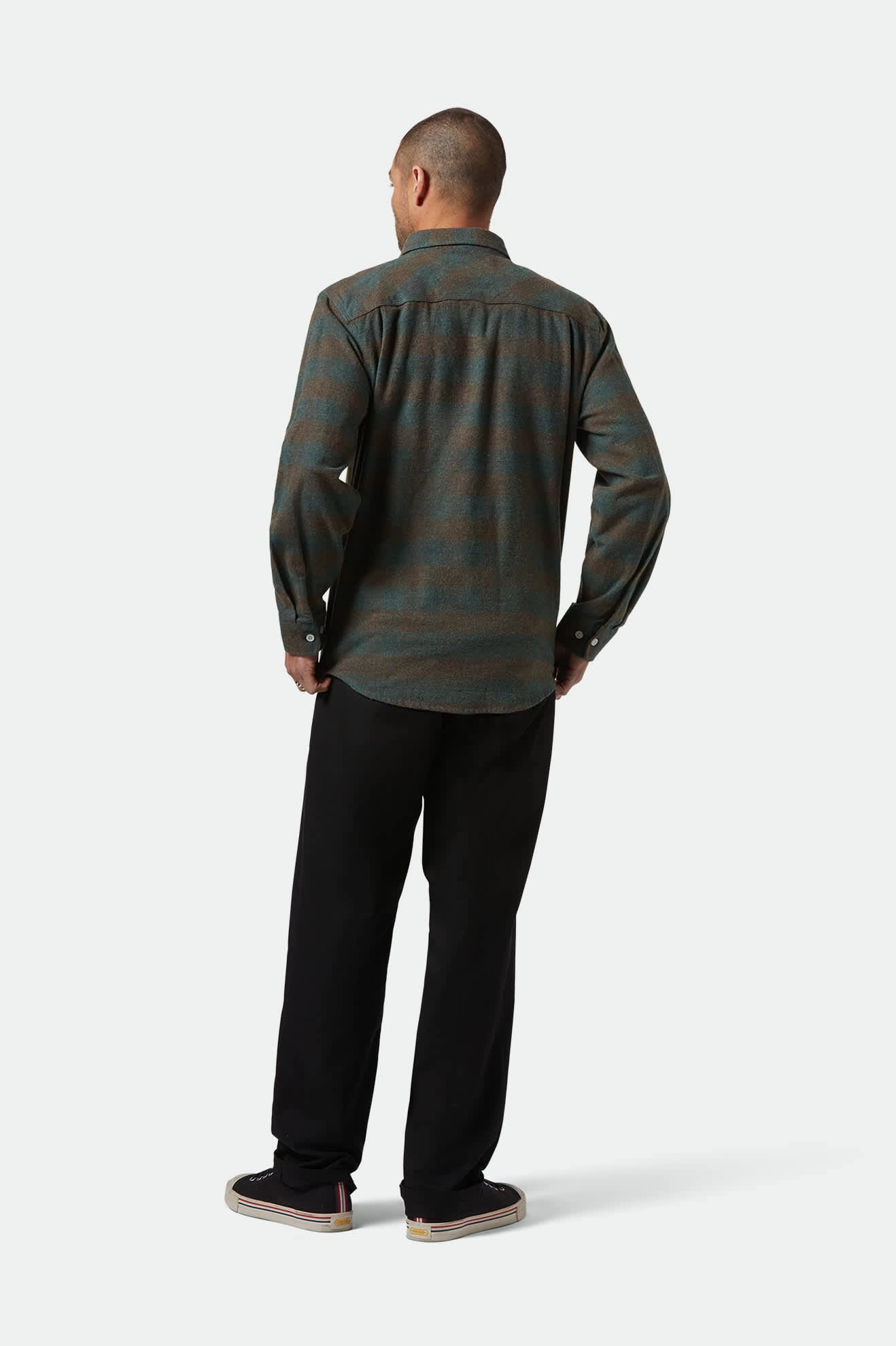 formal dinner Bowery L/S Flannel - Ocean