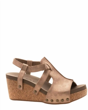 Women's Seltzer Wedge Sandals In Penny Rain Safe