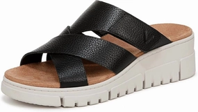 No Hassle Uptown Sunset Wedge In Black