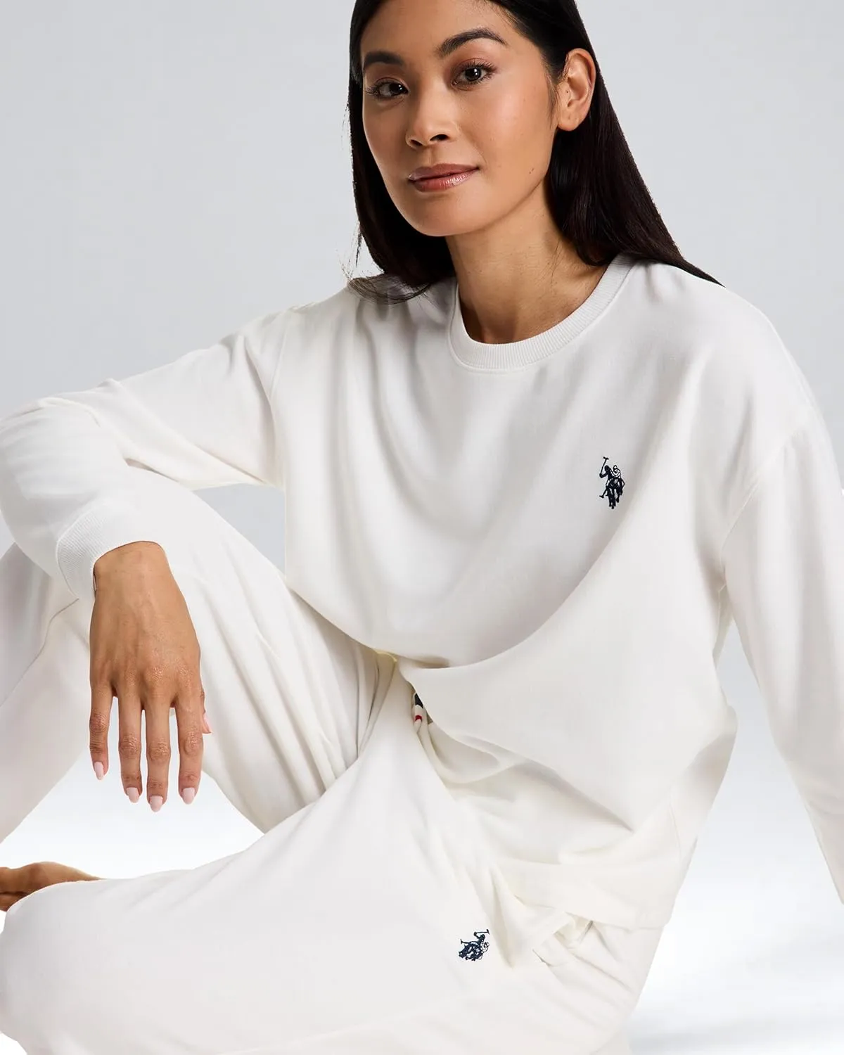 U.S. Polo Assn. Lounge Set Women, Athleisure and Lounge Pajama Sets for Women 2 Piece