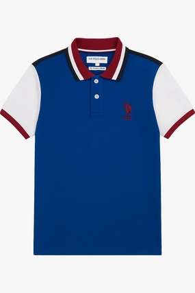 USPA ASSN MEN POLO Short Sleeve