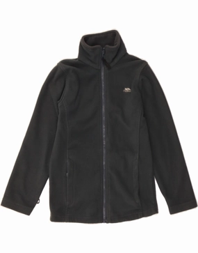 TRESPASS Boys Fleece Jacket 7-8 Years Grey Express