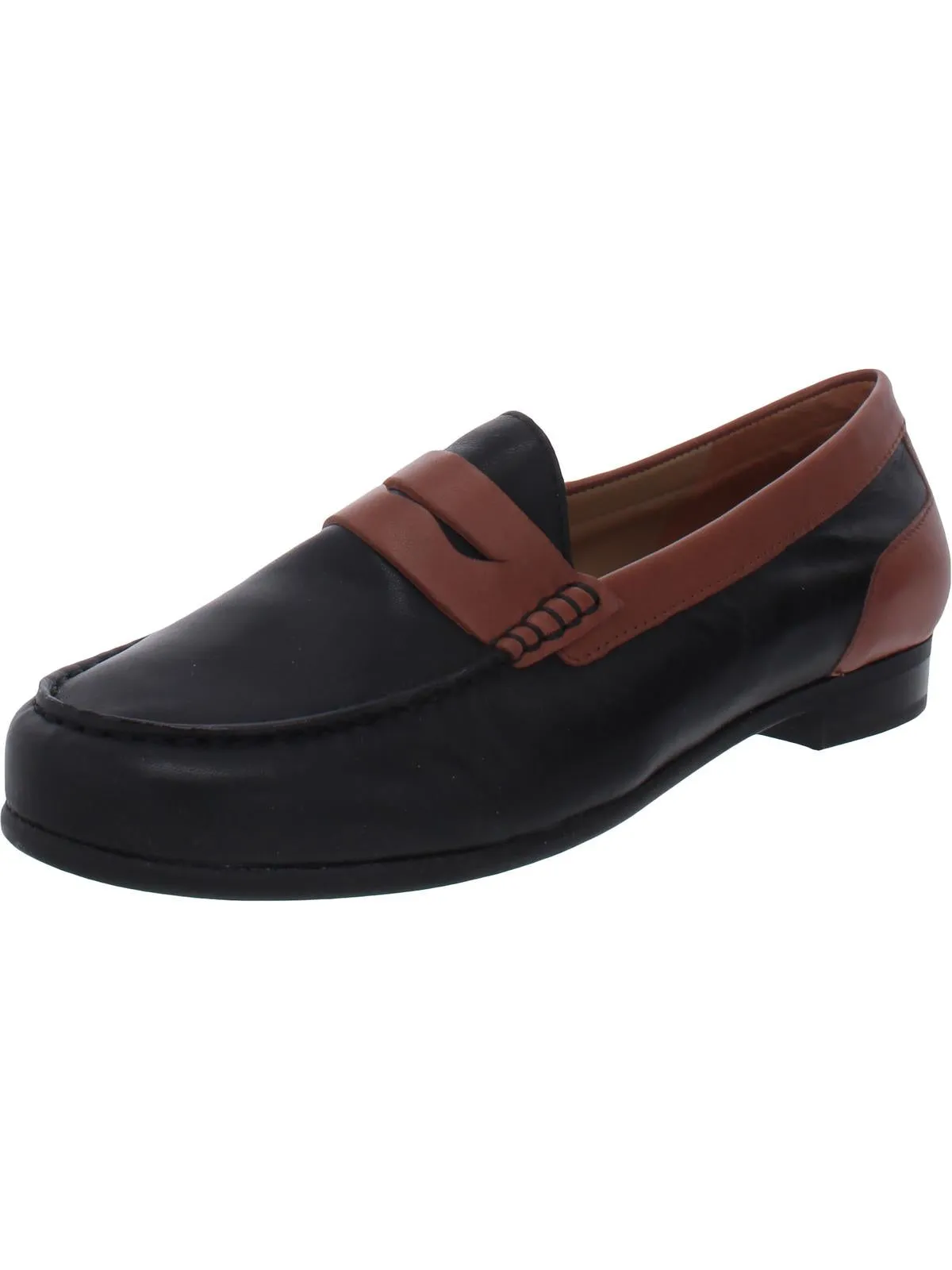 Sole Guard Cloud Path Harper Womens Leather Slip On Penny Loafers