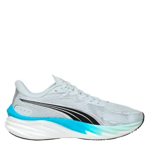 PUMA Men's Velocity NITRO 4 Running Shoes in Sea Glass/Speed Blue AW25 Dynamic Flex System comfort - technology