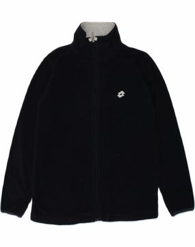 Lipstick LOTTO Boys Fleece Jacket 9-10 Years Black Polyester