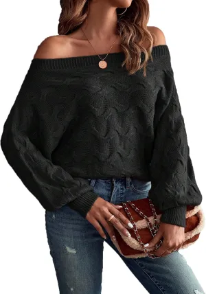 Textured Pullover Sweaters