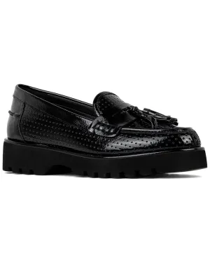 Donald Pliner Haarlemci Patent Leather Loafer Sole Free Weekend Style