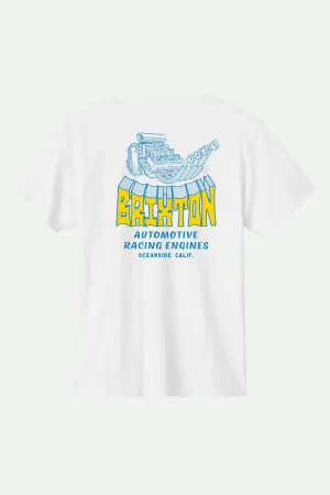 Simple and Relaxed Horsepower S/S Standard T-Shirt - White