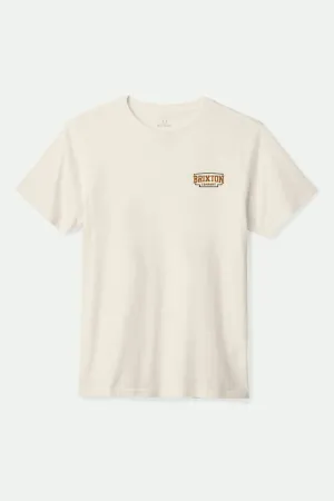 Stylish Look Pierson S/S Standard T-Shirt - Cream