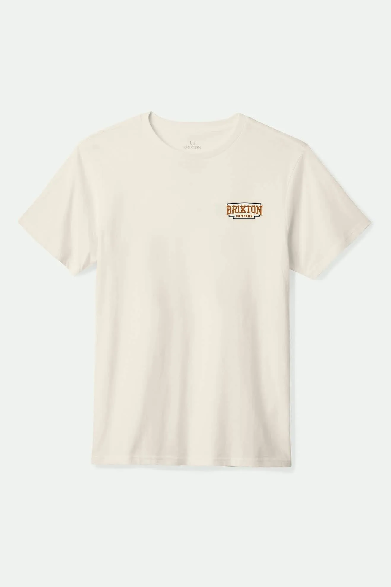 oversized but not shapeless V-Neck Pierson S/S Standard T-Shirt - Cream