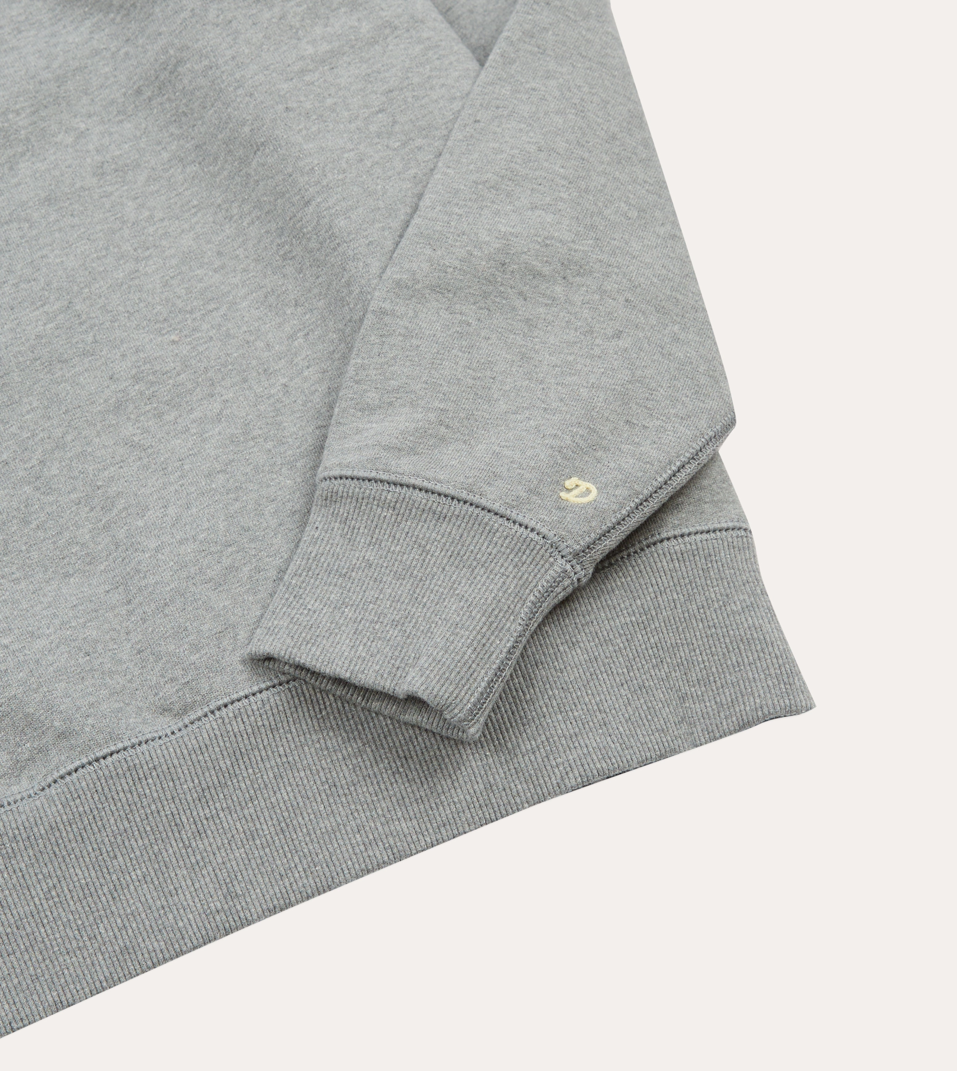 Grey Brushed Cotton Jersey Sweatshirt product pricing