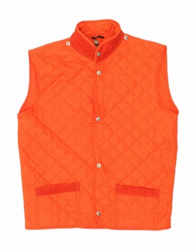 Reward COTTON'S INDUSTRIES Boys Quilted Gilet 15-16 Years Orange Nylon