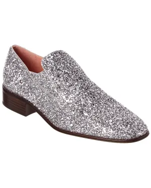 Victoria Beckham Glitter Loafer Drawstring Lace