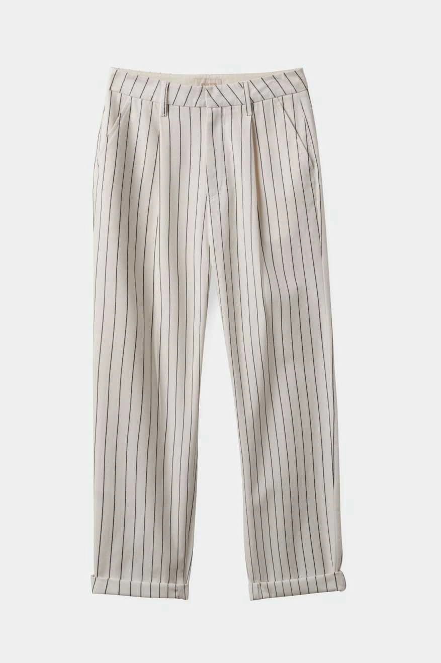 Core Ease Victory Trouser Pant - Off White/Black