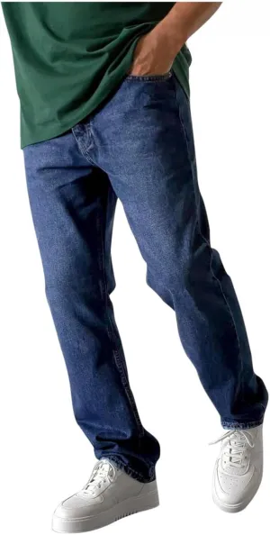 Vintage Jeans for Men Slim Fit Stretch Jeans Straight Fit Relaxed Fit Jeans Casual Denim Pants for Men