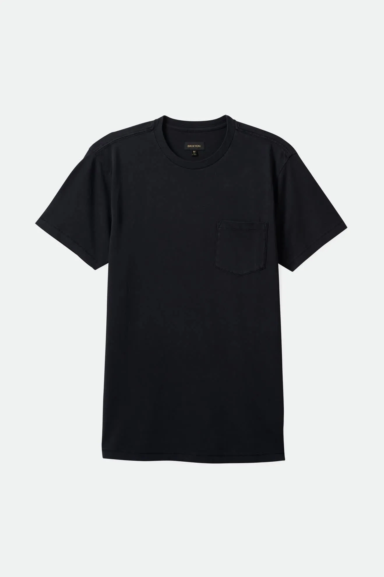 Comfy Fit Layer Easy-to-Style Top Vintage Reserve S/S Pocket T-Shirt - Black Sol Wash