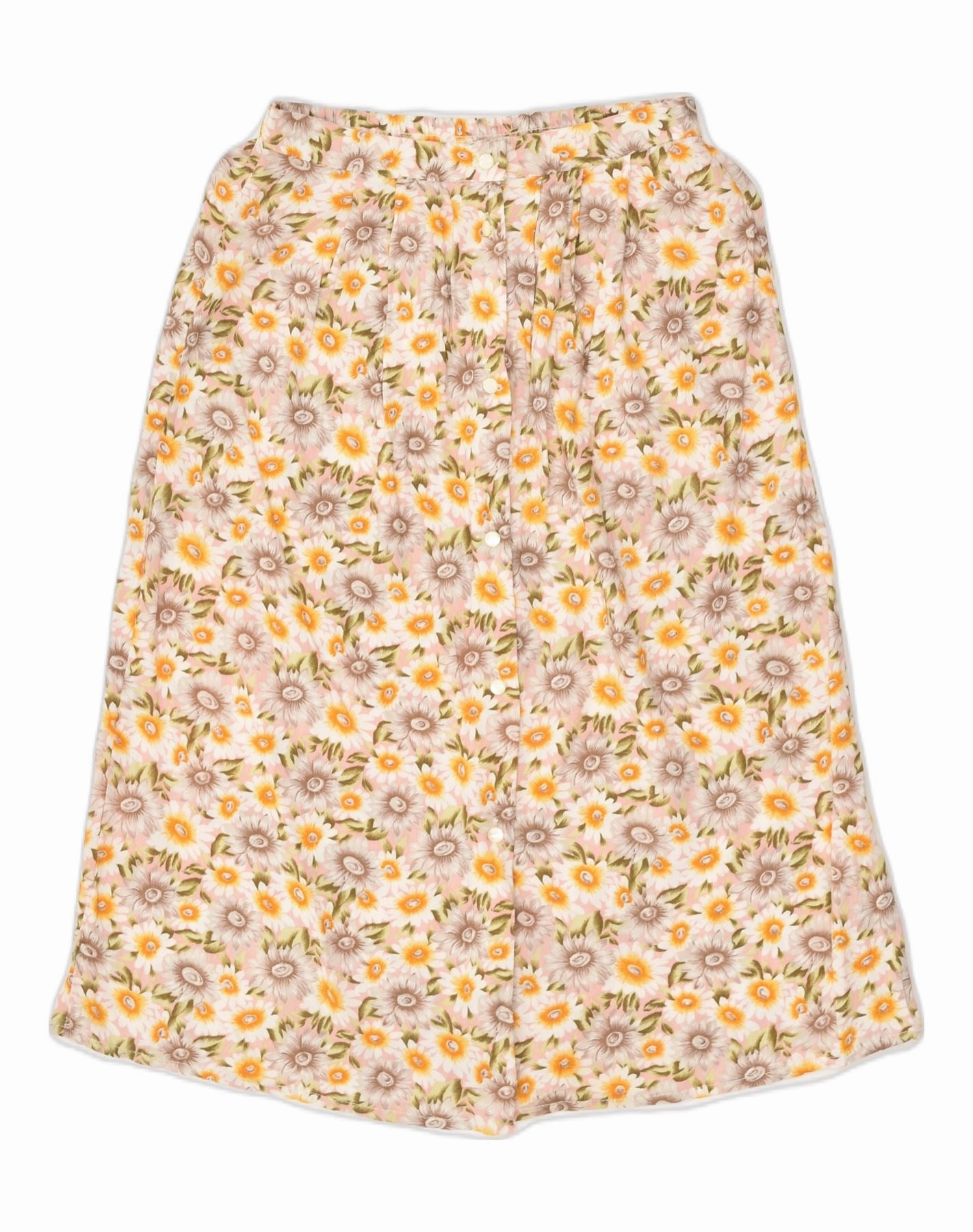 hypoallergenic Modern Appearance VINTAGE Girls A-Line Skirt 11-12 Years Large W25 Multicoloured Floral