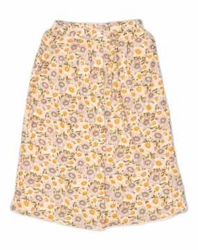 hypoallergenic Modern Appearance VINTAGE Girls A-Line Skirt 11-12 Years Large W25 Multicoloured Floral
