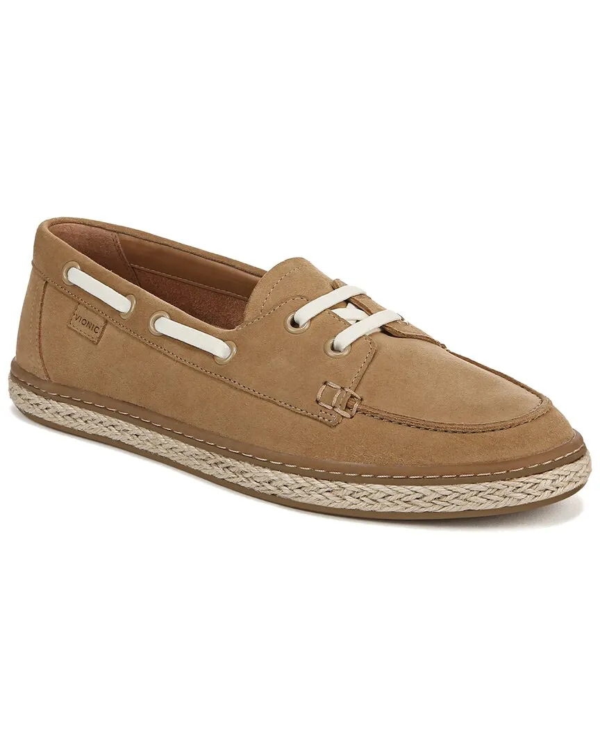 Street Flow Pro Quiet Fit Vionic Bay Suede Boat