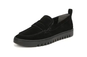 Board Room Vionic Womens Uptown Loafer - Black Suede