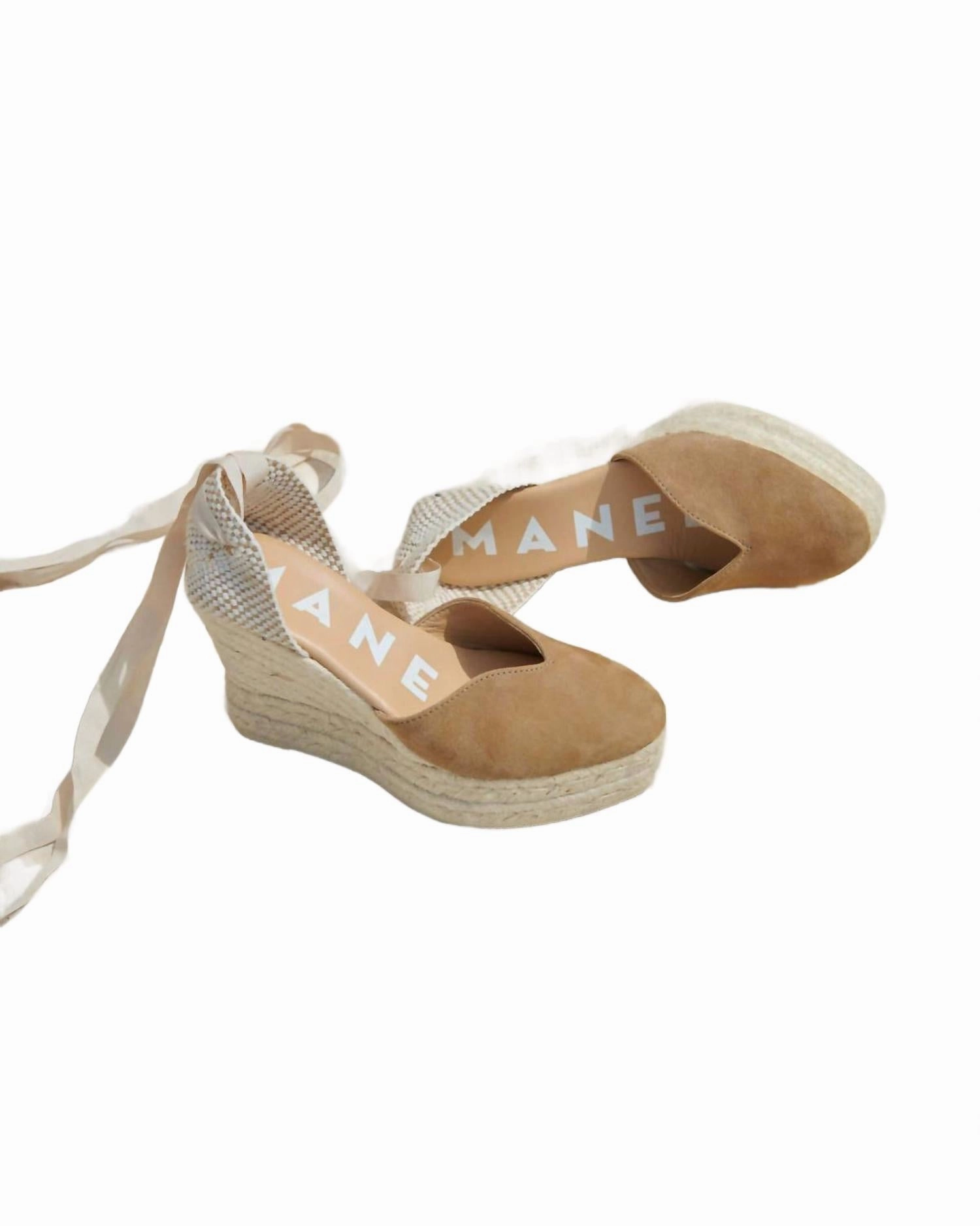 Women's Heart Shaped Espadrilles In Vintage Taupe Wind Ready Creative Look