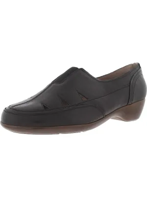 Toe Guard Daisie Womens Leather Slip-On Loafers