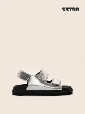 Tavira Silver Sandal Smart Shoes Ground True