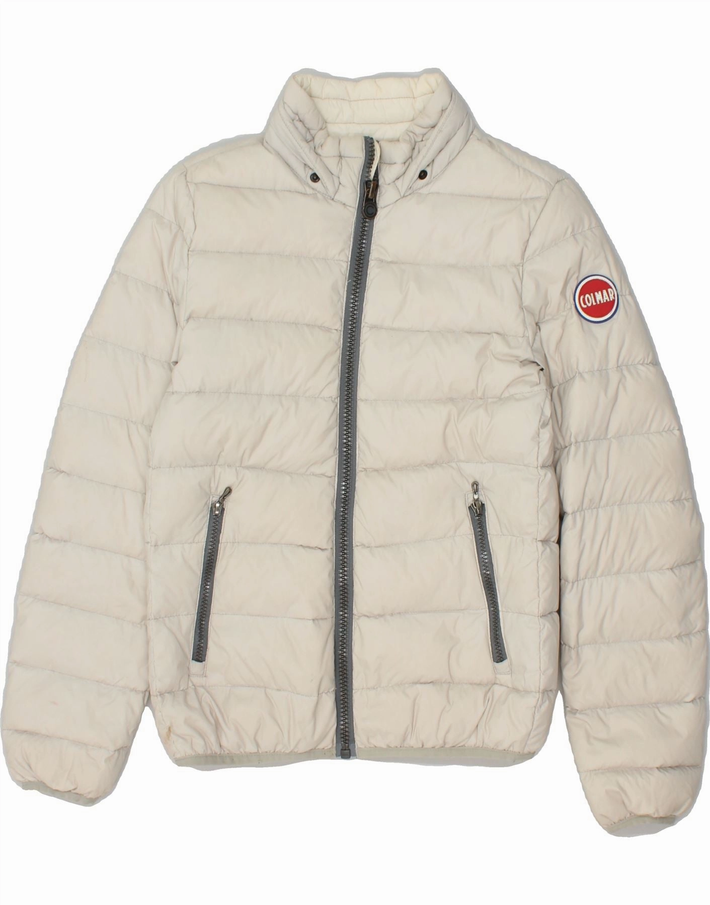 Compression Packed Design doctors COLMAR Boys Padded Jacket 13-14 Years White Nylon