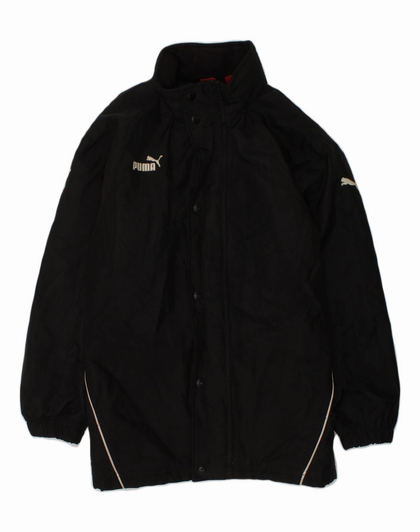 Touch Refined Casual PUMA Boys Windbreaker Jacket 15-16 Years Black Polyester