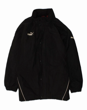 Touch Refined Casual PUMA Boys Windbreaker Jacket 15-16 Years Black Polyester