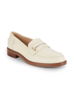 Shop Trip Women's Colin Loafers In Ivory Leather
