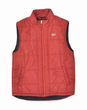 Motion Friendly Outdoor Ease NAPAPIJRI Boys Graphic Padded Gilet 11-12 Years Red Nylon