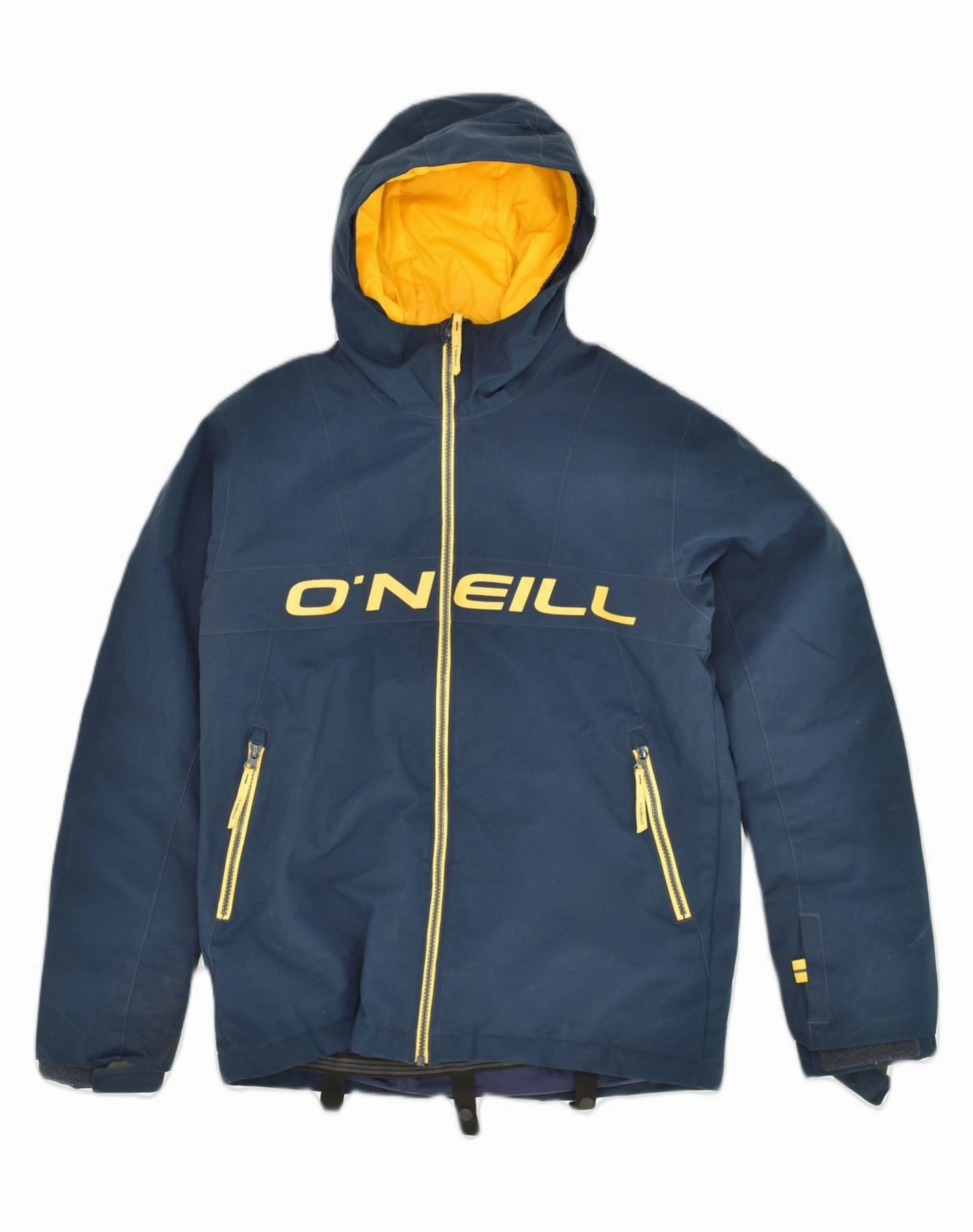 O'NEILL Boys Graphic Hooded Windbreaker Jacket 15-16 Years Navy Blue Save