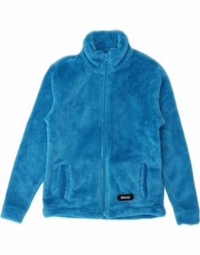 BRUGI Boys Fleece Jacket 6-7 Years Blue Polyester Evaluation Produce