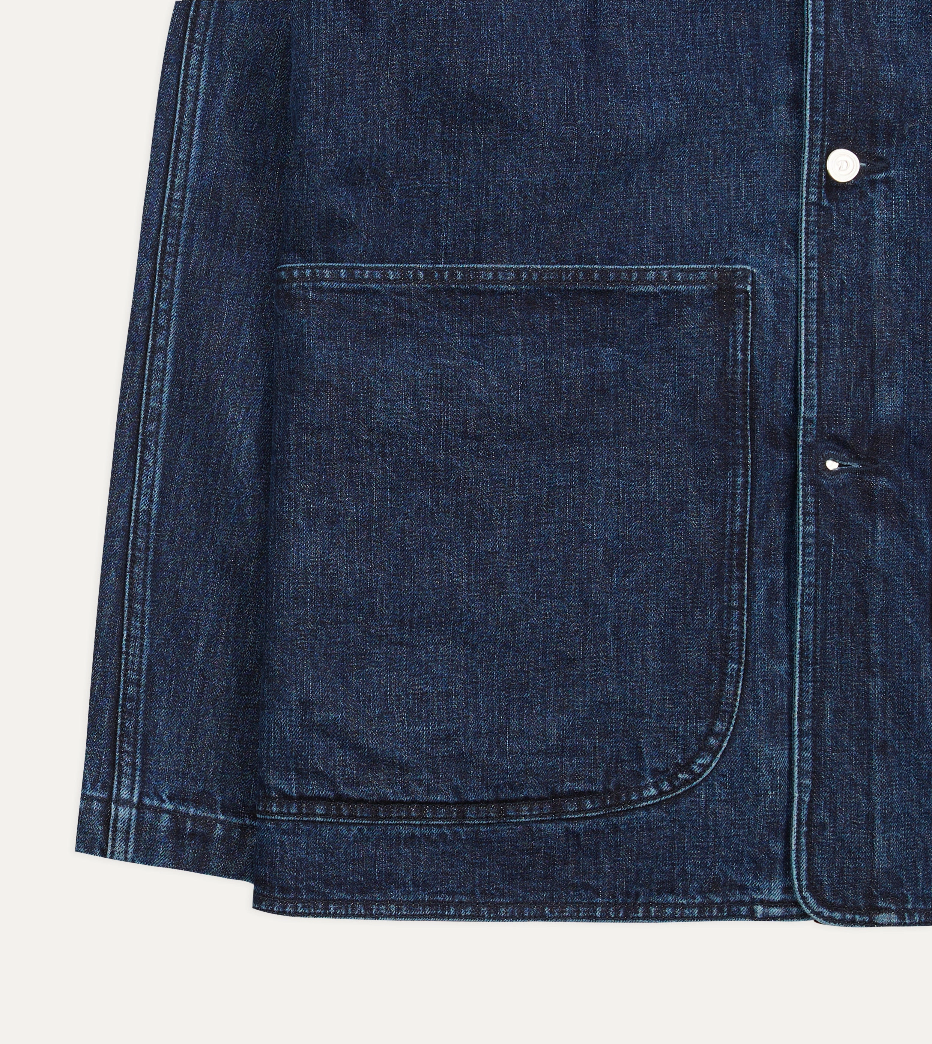 adults Indigo Wash Denim Field Jacket