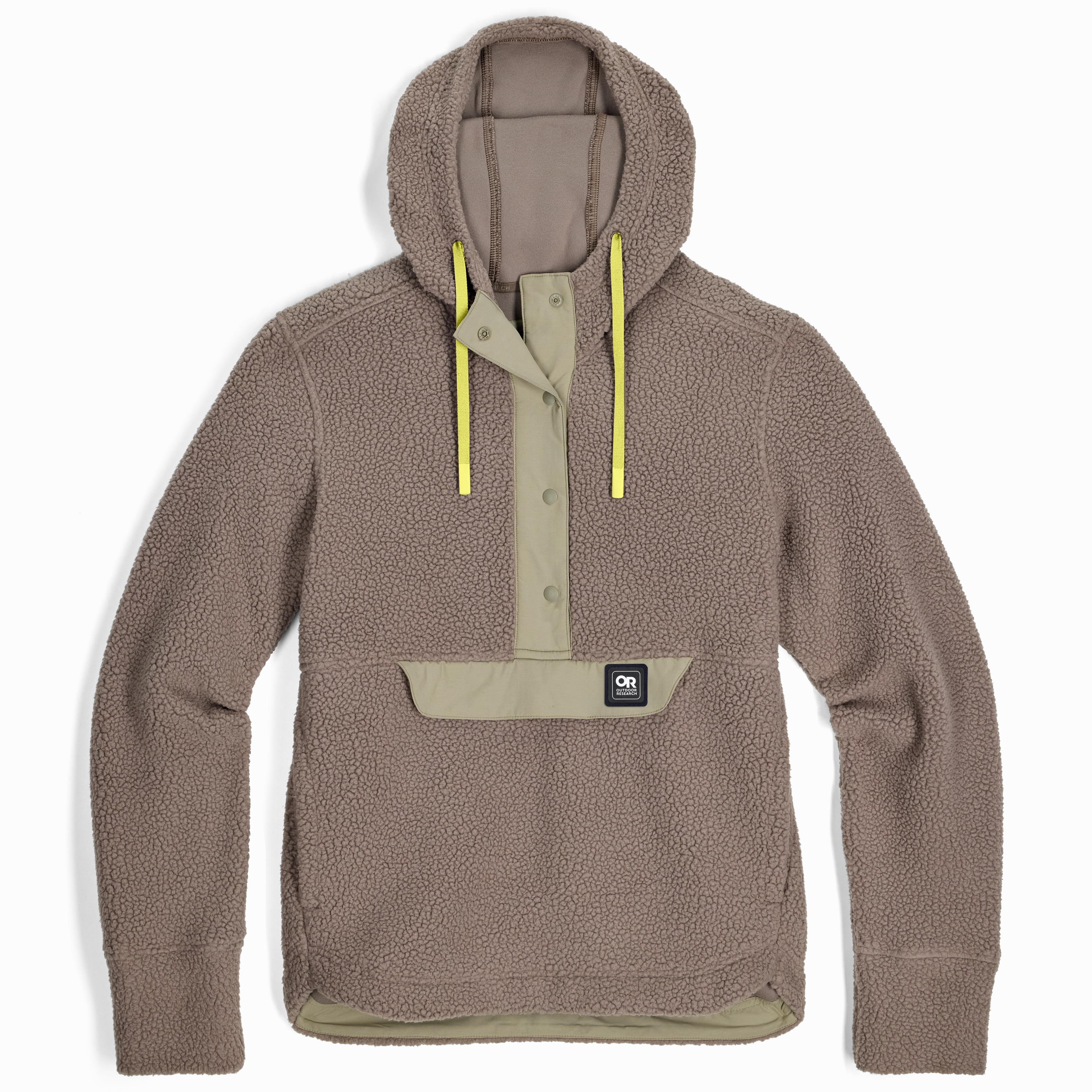 Women's Grayland Fleece Pullover Hoodie YKK Zipper Hardware