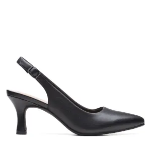 Toe room Clarks Kataleyna Step in Black Leather