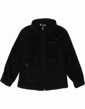 Empower COLUMBIA Boys Fleece Jacket 2-3 Years Black Polyester