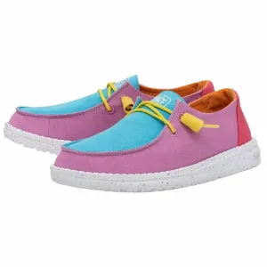 Fresh Motion Wendy Slub Canvas In Color Block