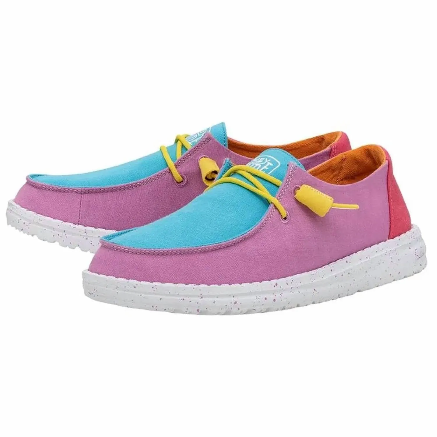 Wendy Slub Canvas In Color Block Even Path