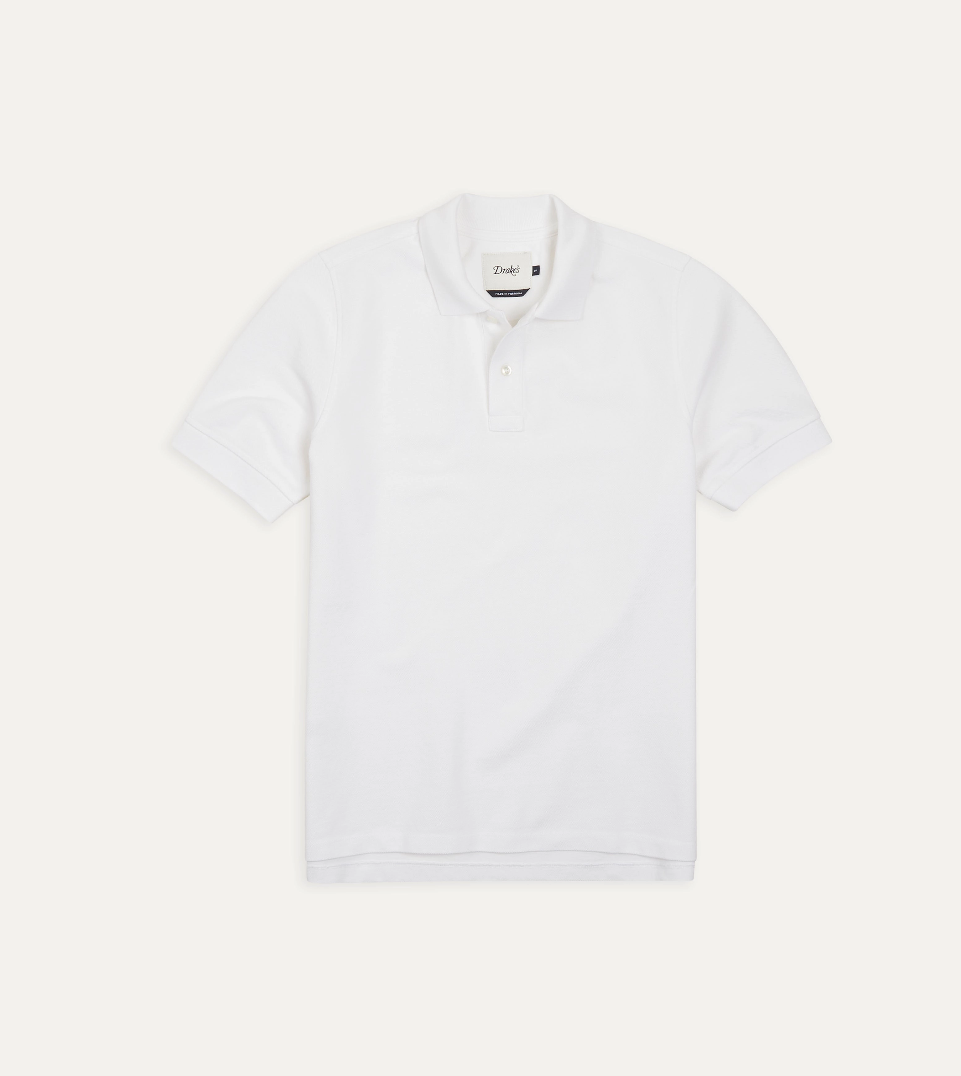 product tweed warmth Versatile Apparel White Piqu?? Cotton Polo Shirt
