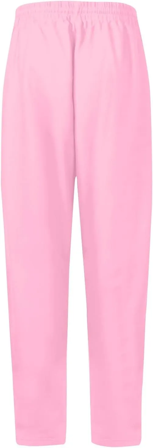 Wide Leg Sweatpants Women Plus Size Elastic High Waisted Long Sweat Pants with Pockets Baggy Athletic Cargo Joggers