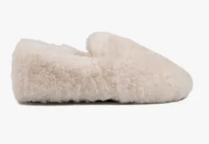 Women's Luna Moccasin In Cream Lightweight Footwear School Style